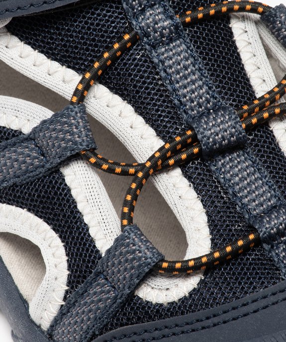 Sandales sport garçon multi-matières à bout fermé vue6 - GEMO (ENFANT) - GEMO