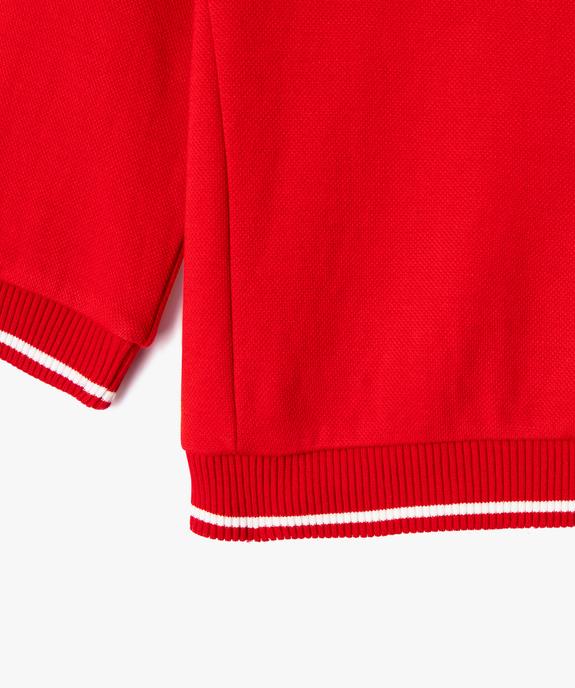 Sweat avec inscription brodée bébé garçon - LuluCastagnette vue4 - LULUCASTAGNETTE - GEMO