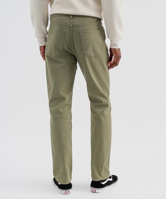 Jean Straight coloré homme vue3 - GEMO 4G HOMME - GEMO