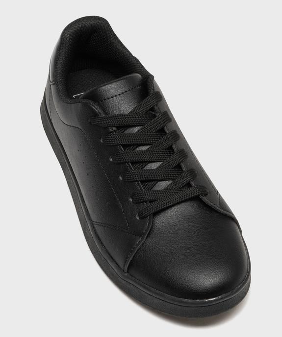 Baskets basses à lacets avec patch au talon femme - Follow Me vue5 - FOLLOW ME - GEMO