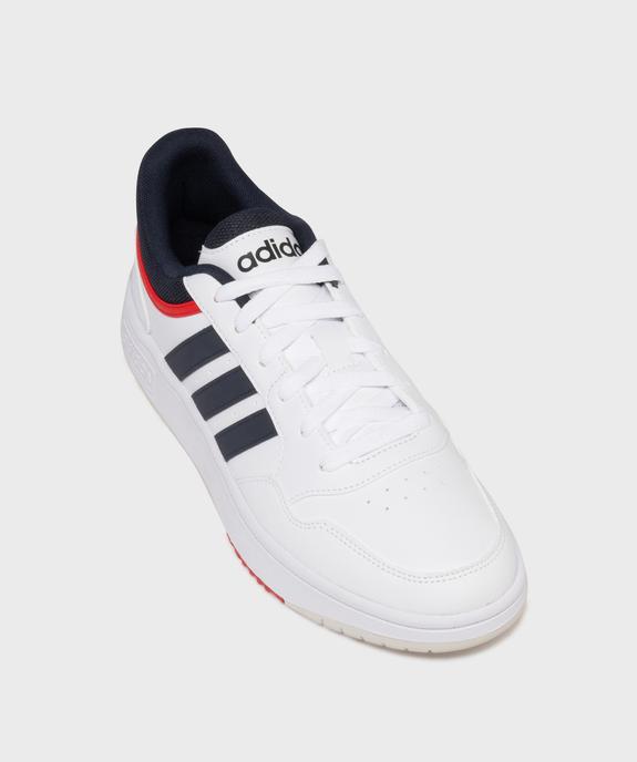 Baskets Hoops 3.0 vintage homme - Adidas vue5 - ADIDAS - GEMO