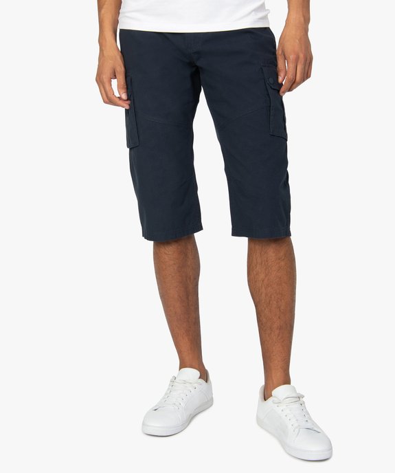 Pantacourt homme multipoche vue1 - GEMO (HOMME) - GEMO