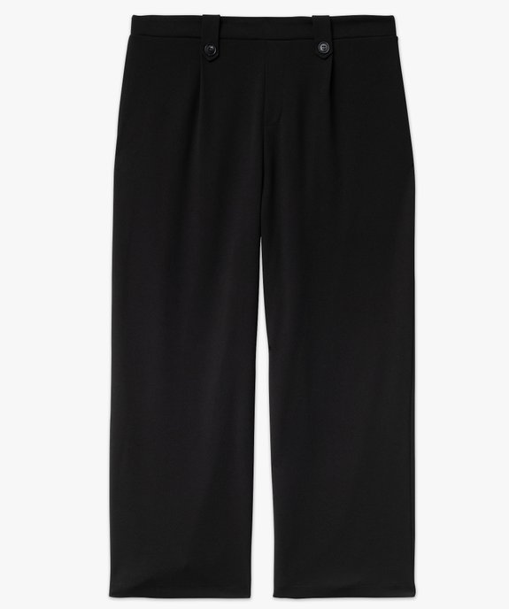 Pantalon fluide coupe large femme grande taille vue4 - GEMO (G TAILLE) - GEMO