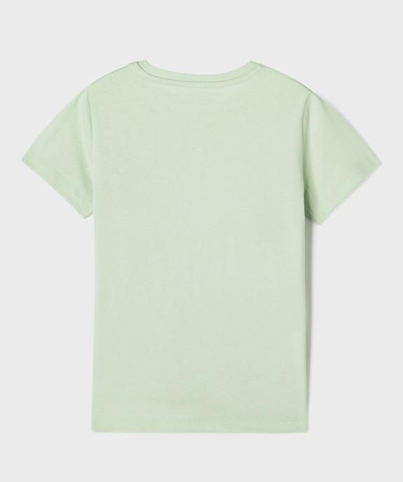 Tee-shirt manches courtes avec sequins réversibles garçon vue4 - GEMO 4G GARCON - GEMO