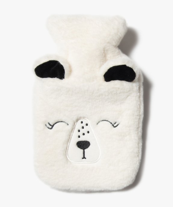 Mini bouillotte en matière peluche motif chien vue1 - GEMO - GEMO