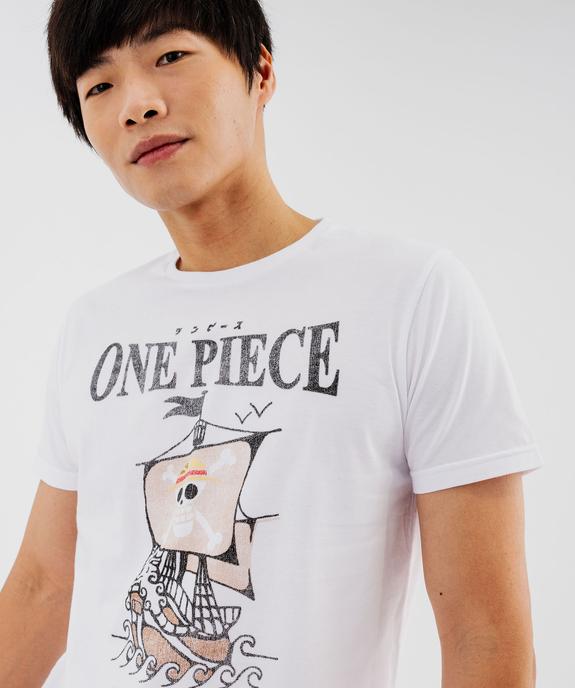 Pyjashort 2 pièces en jersey de coton imprimé homme - One Piece vue2 - ONE PIECE - GEMO