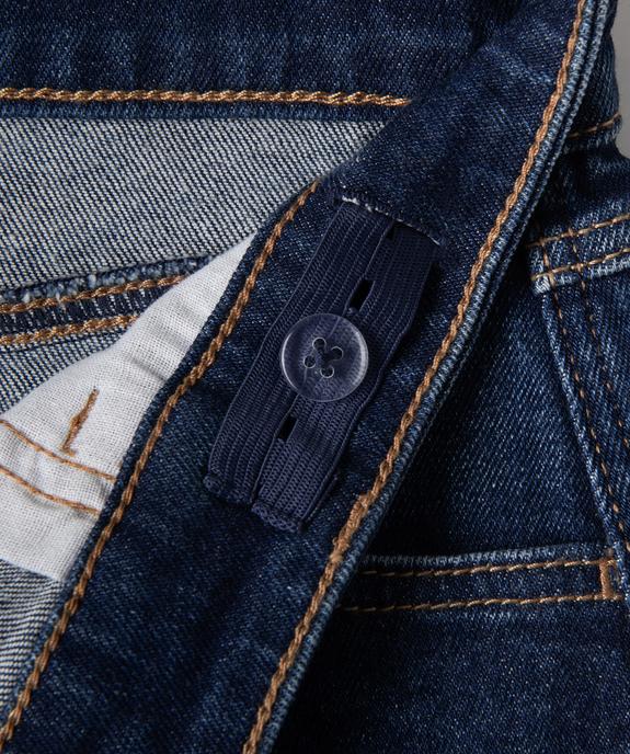 Short fille en jean avec revers cousus vue5 - GEMO (JUNIOR) - GEMO
