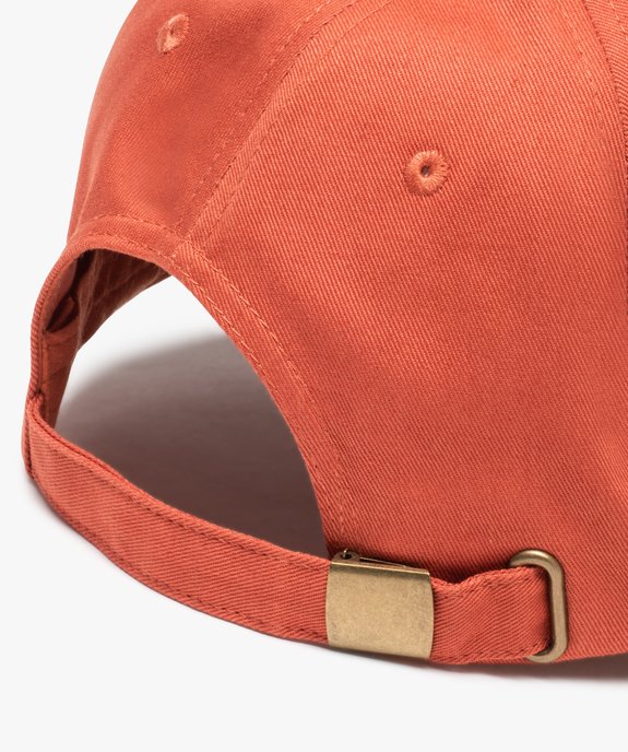 Casquette homme unie avec petit patch vue2 - GEMO 4G HOMME - GEMO