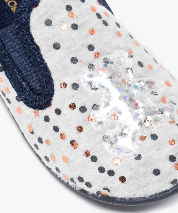 Chaussons fille à pois brillants – LuluCastagnette vue6 - LULU CASTAGNETT - GEMO