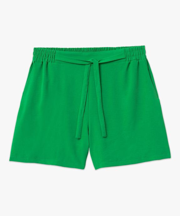 Short en matière satinée femme grande taille vue4 - GEMO (G TAILLE) - GEMO