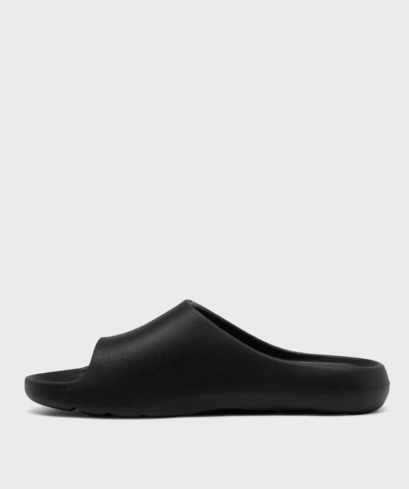 Mules de piscine moulées et unies homme vue3 - GEMO (PLAGE) - GEMO