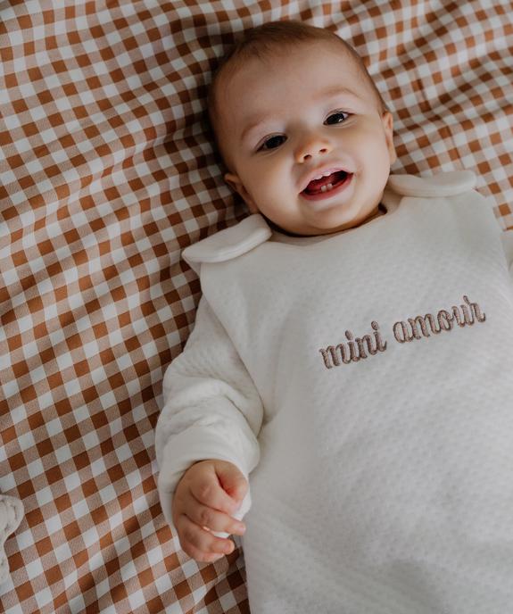 Gigoteuse hiver avec manches amovibles bébé TOG 2,5 vue8 - GEMO(BB COUCHE) - GEMO