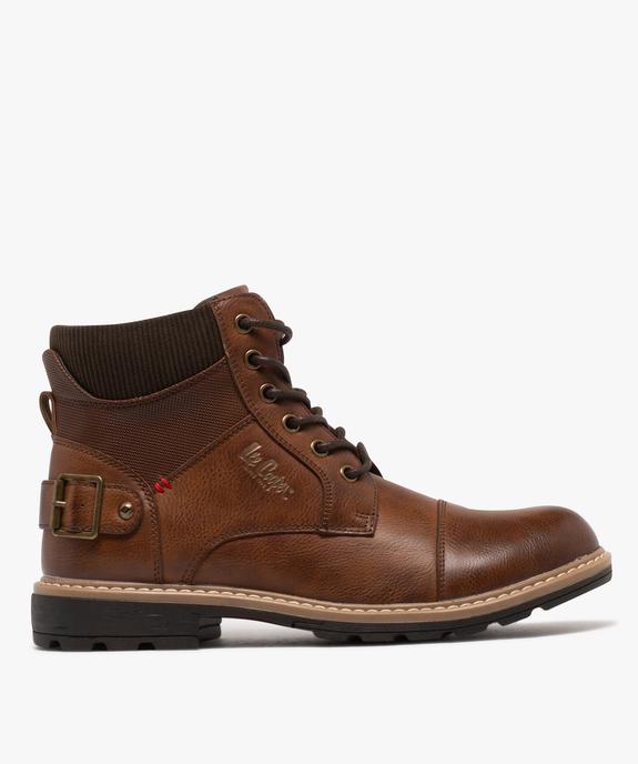 Boots à lacets avec col textile homme - Lee Cooper vue1 - LEE COOPER - GEMO