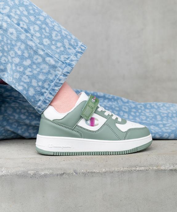 Baskets basses à lacets et scratch RD18 Low fille - Champion vue1 - CHAMPION USA - GEMO