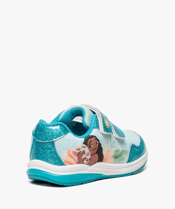 Baskets fille avec motif Vaiana et semelle lumineuse - Disney vue4 - VAIANA - GEMO