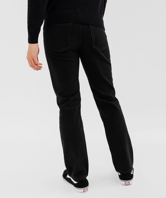 Jean coupe Regular légèrement délavé homme vue8 - GEMO 4G HOMME - GEMO