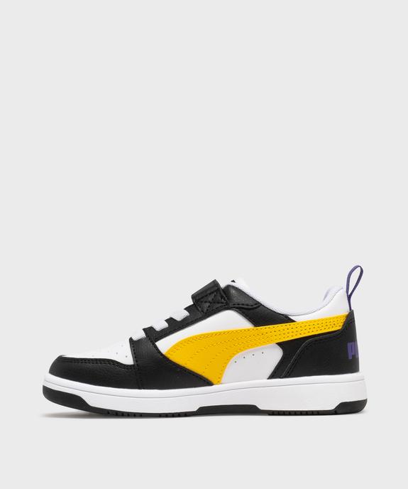 Baskets Rebound V6 Low garçon - Puma vue3 - PUMA - GEMO