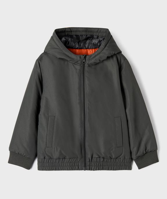 Blouson à capuche finement matelassé garçon vue2 - GEMO 4G GARCON - GEMO