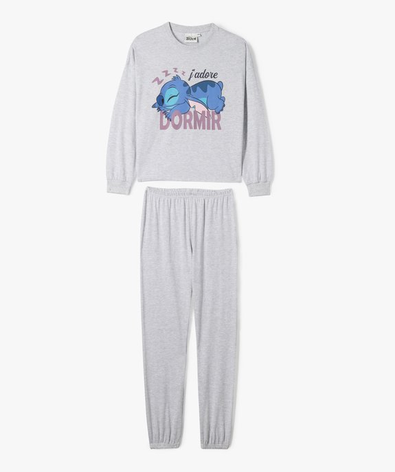Pyjama motif Stitch fille - Disney vue1 - LILO & STITCH - GEMO