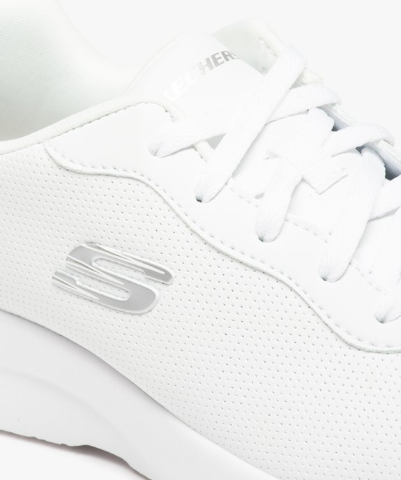 Baskets femme unies légères à lacets - Skechers vue6 - SKECHERS - GEMO