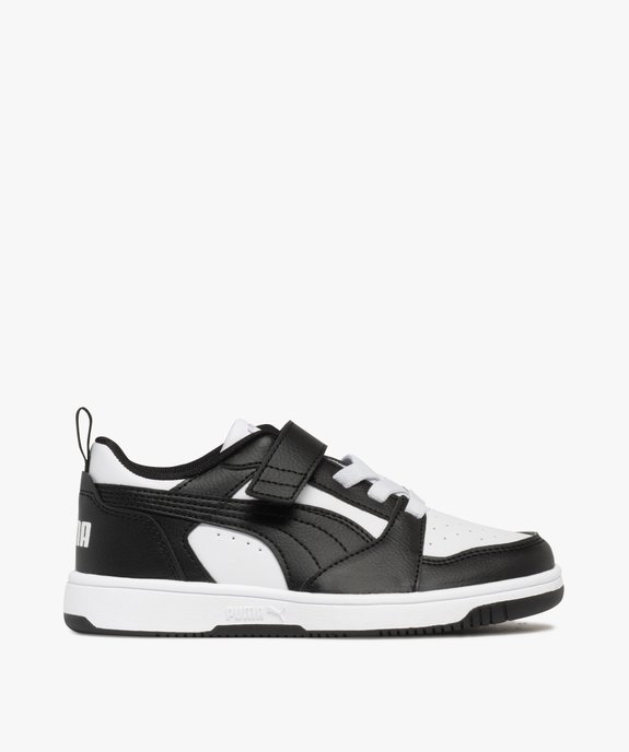 Baskets garçon avec scratch et lacets élastiques Rebound V6 - Puma vue1 - PUMA - GEMO