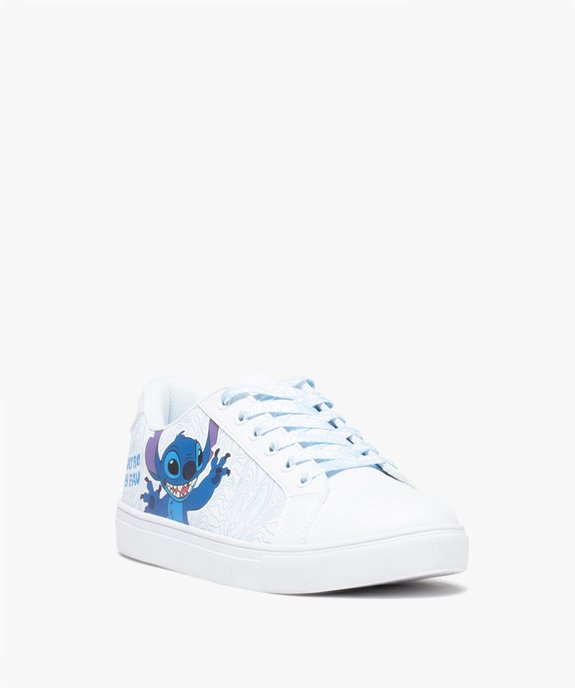 Baskets femme imprimées Stitch et fermeture à lacets - Disney vue3 - LILO & STITCH - GEMO