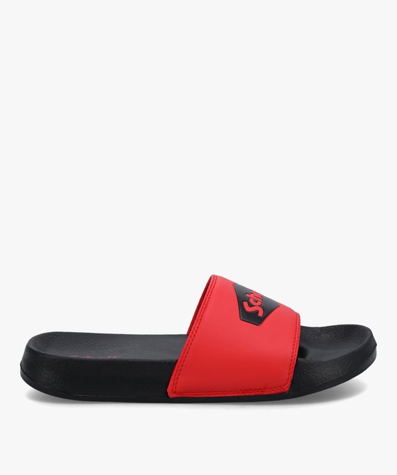 Mules de piscine homme bicolores – Schott N.Y.C. vue1 - SCHOTT - GEMO