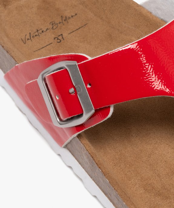 Tongs avec dessus verni femme - Valentina Baldano vue6 - VALENTINA BALDA - GEMO