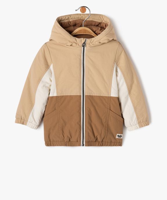 Blouson à capuche multicolore bébé garçon vue1 - GEMO 4G BEBE - GEMO