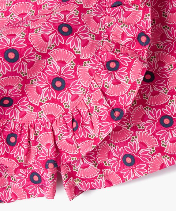 Jupe-short imprimé à volant bébé fille vue2 - GEMO(BEBE DEBT) - GEMO