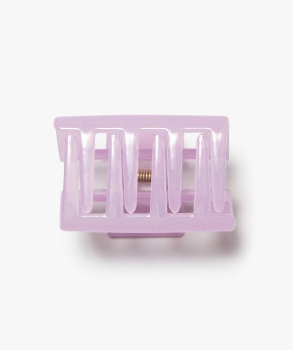Pince cheveux femme en plastique translucide vue2 - GEMO (ACCESS) - GEMO
