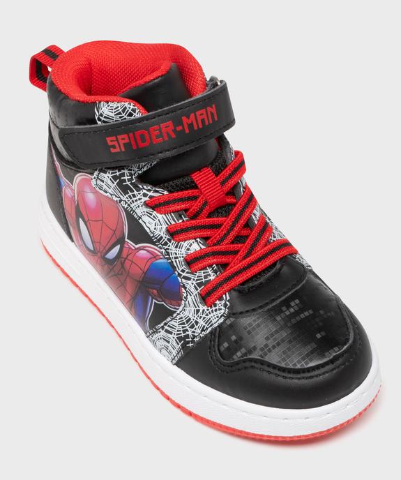Baskets montantes Spiderman fermeture à scratch garçon - Marvel vue5 - SPIDERMAN - GEMO
