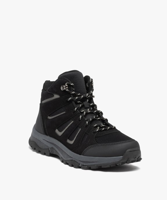 Chaussures de trekking homme montantes à lacets vue2 - GEMO (CASUAL) - GEMO