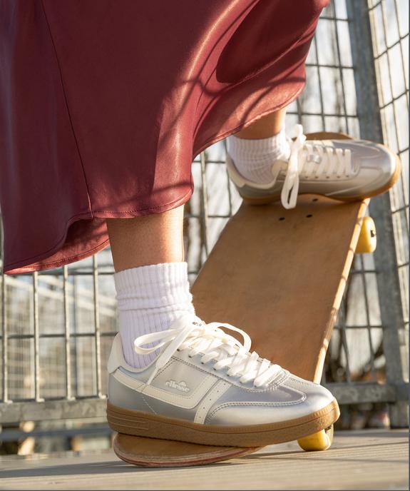 Baskets Onyx métallisées tige basse femme - Ellesse vue1 - ELLESSE - GEMO