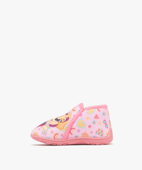 Chaussons bottillons à motifs bébé fille - La Pat'Patrouille vue3 - PAT PATROUILLE - GEMO