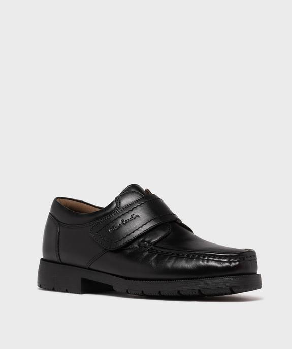 Chaussures bateau homme confort dessus cuir uni vue2 - PIERRE CARDIN CONFORT - GEMO
