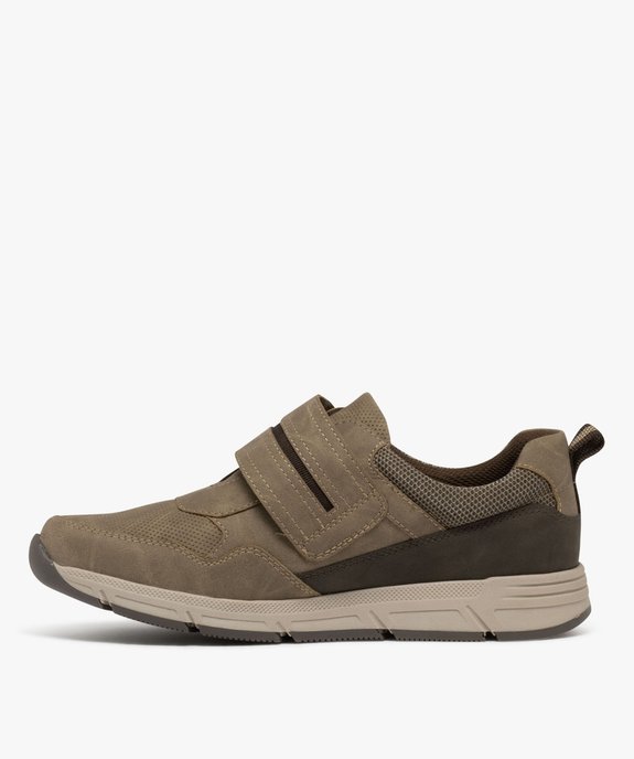 Baskets basses confort à scratch homme vue4 - RELIFE - GEMO
