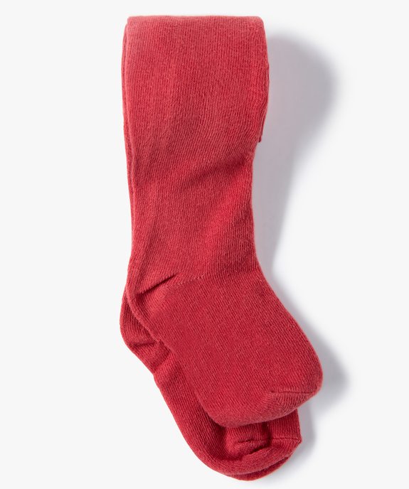 Ensemble bébé fille 2 pièces : robe + collants vue3 - GEMO(BEBE DEBT) - GEMO