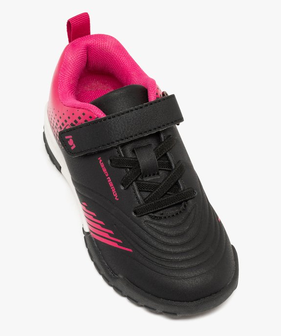 Baskets fille à scratch bicolores style crampons vue6 - 5 MILES GEMO FOR GOOD - GEMO