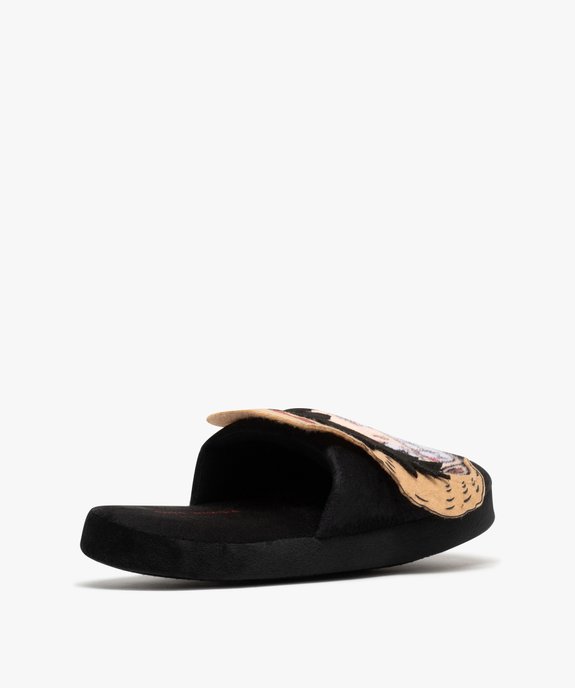 Chaussons mules motif manga homme - One Piece vue4 - ONE PIECE - GEMO