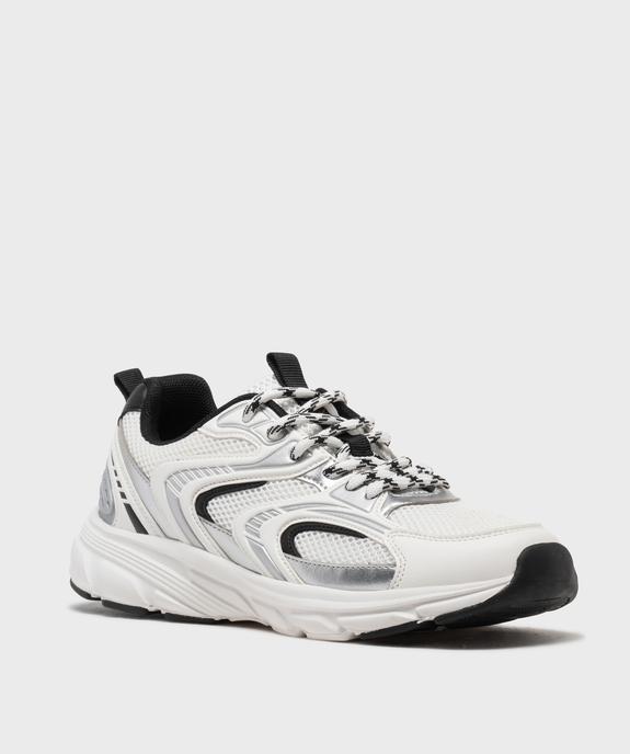 Baskets de running en mesh femme - 5 Miles vue2 - 5 MILES - GEMO