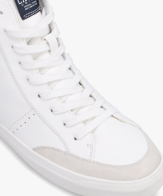 Baskets femme mid-cut unies à lacets – Camps United vue6 - CAMPS UNITED - GEMO