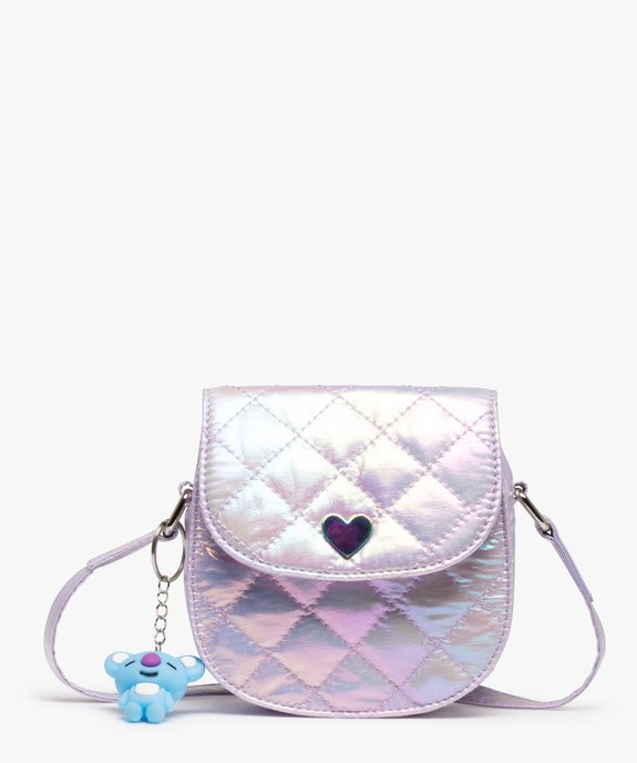 Sac fille matelassé et irisé avec porte-clé koala vue1 - GEMO (ENFANT) - GEMO