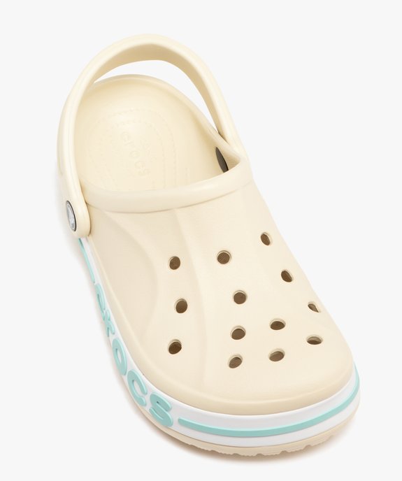 Sabots souples femme unis dessus perforé à semelle épaisse Bayaband - Crocs vue5 - CROCS - GEMO