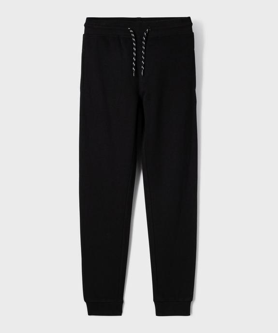 Pantalon de jogging avec intérieur molletonné garçon vue7 - GEMO (JUNIOR) - GEMO