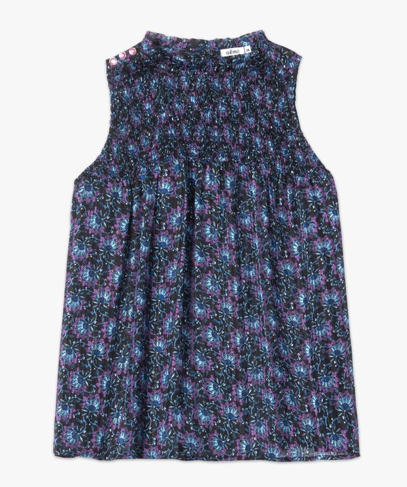 Blouse femme imprimée sans manches vue4 - GEMO(FEMME PAP) - GEMO