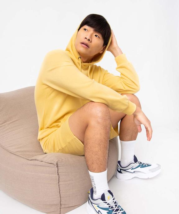 Sweat à capuche non molletonné homme vue1 - GEMO (HOMME) - GEMO