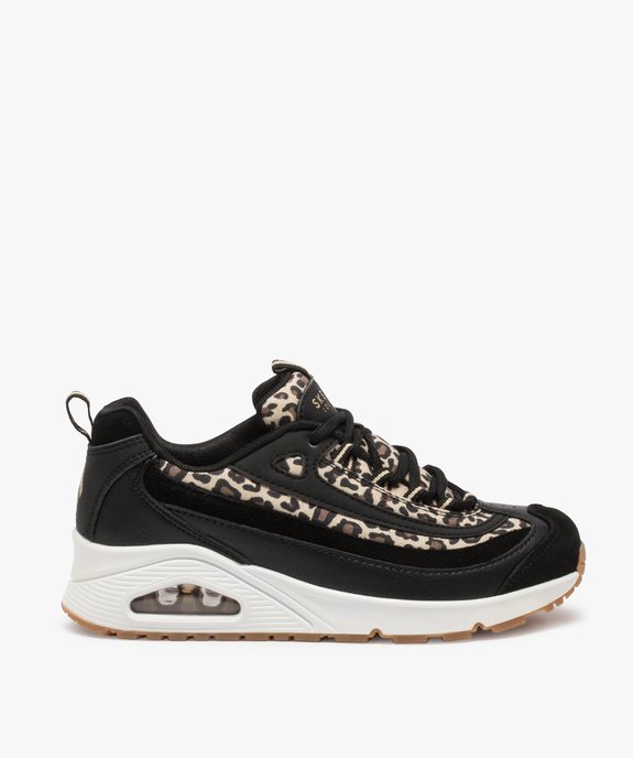 Baskets femme imprimées animal Skechers vue1 - SKECHERS - GEMO