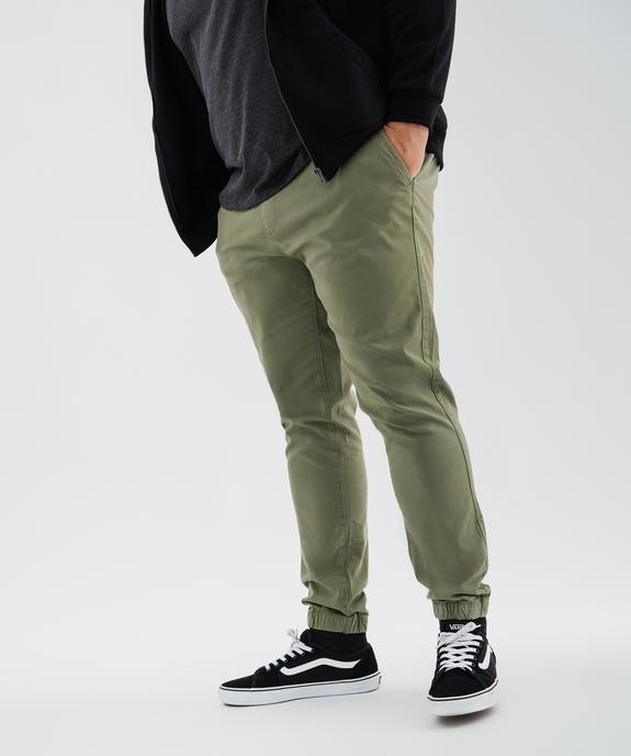 Pantalon jogger homme vue4 - GEMO 4G HOMME - GEMO