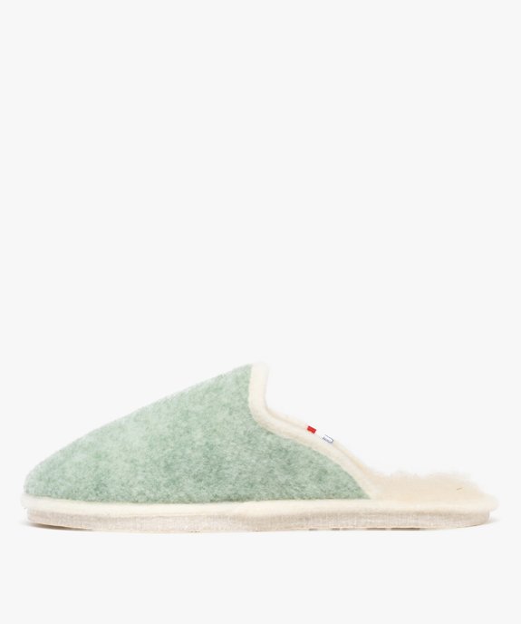 Chaussons mules doublés laine femme vue3 - GEMO(HOMWR FEM) - GEMO